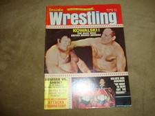 INSIDE WRESTLING 9/1974 the sheik/bruiser/jack brisco/dory funk jr/crusher