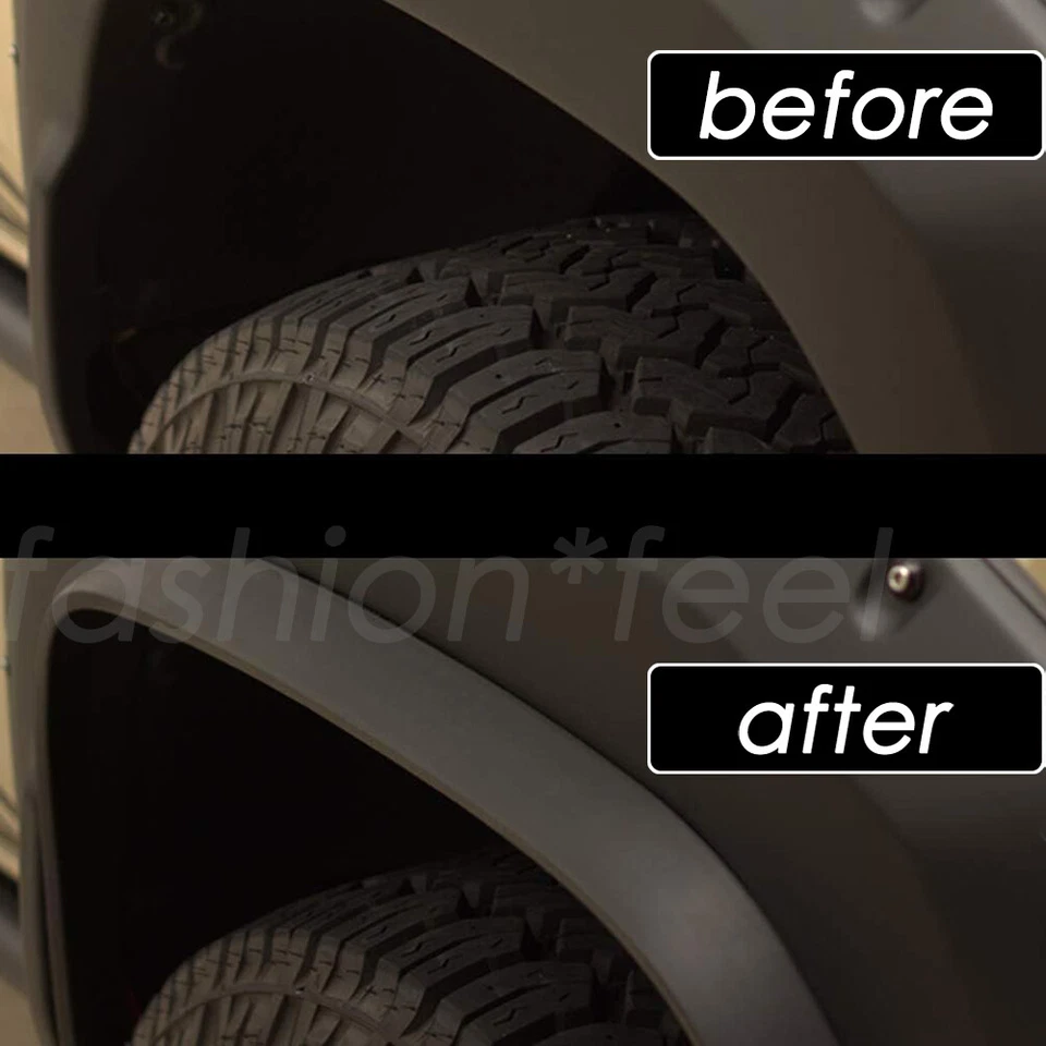 Arcos de rueda flexibles de PVC para guardabarros de extensión de arco de PVC para Mitsubishi L200 Foto 3 de 4