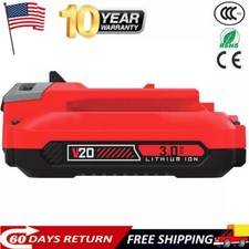 20V For Craftsman V20 20 Volt MAX 3.0Ah Li-ion Battery CMCB204 CMCB202 CMCB206