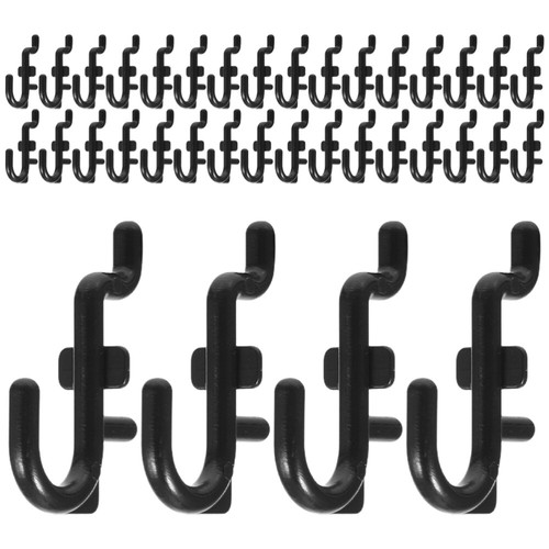 50 Pezzi Gancio Portaoggetti Piccolo Picchetto Board Ganci Esterno Pegboard Foro J - Foto 5 di 12