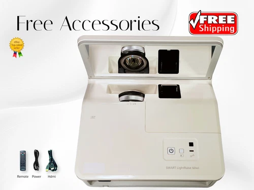 Ultra Short Throw 2500 Lumens DLP Projector for Interactive Whiteboards HD HDMI