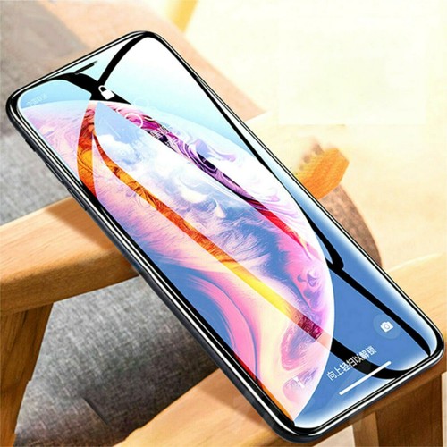 Nuglas Full Cover for iPhone 11 Pro Max 8 7 6 6s Plus Screen Protector Tempered - Picture 6 of 12