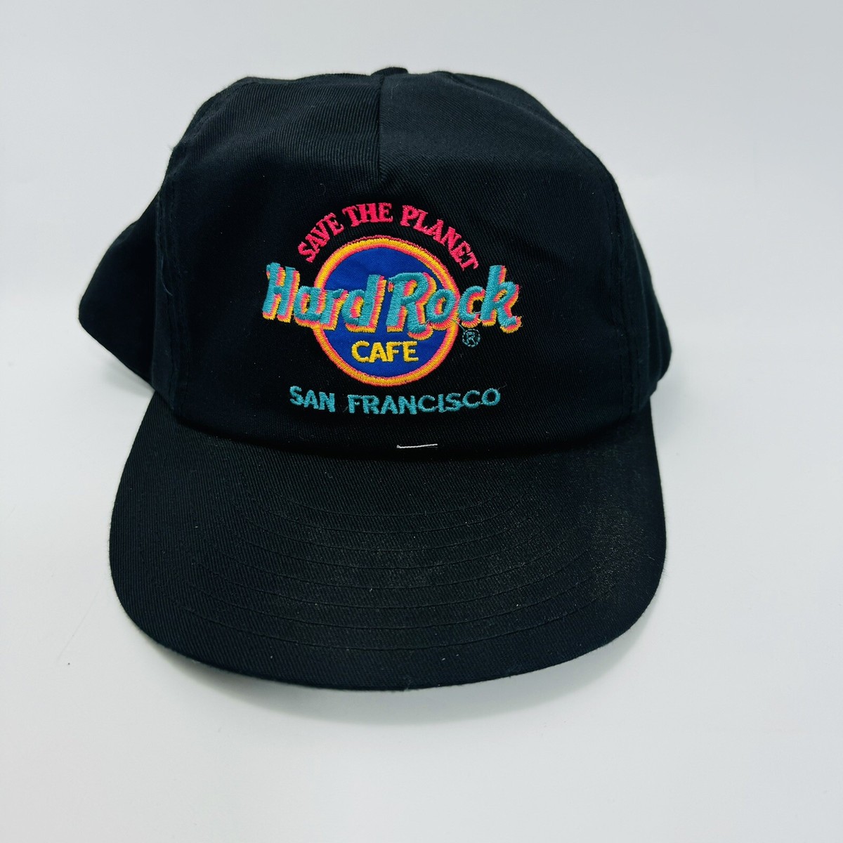 Hard Rock Cafe Save The Planet San Francisco Trucker Baseball Hat