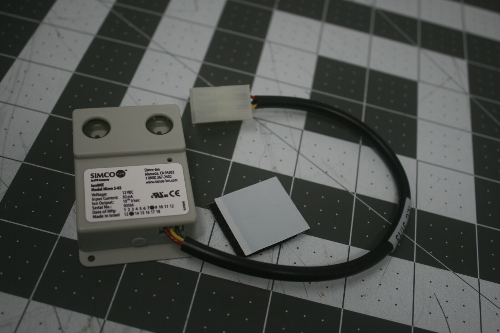 Simco-Ion 92-Micro S-0 ionONE Spot Ionizer with Self Balancing Technology 12VDC