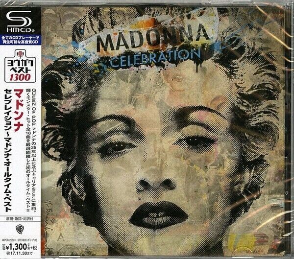 MADONNA - CELEBRATION – LIMITED – JAPAN – WPCR26301 – SHM-CD
