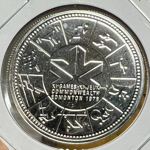 1978 CANADA SILVER  DOLLAR BRILLIANT UNCIRCULATED SATIN FINISH