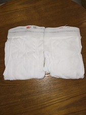 NOS Hanes Briefs Underwear White Size 40 Men's Vintage Made in USA