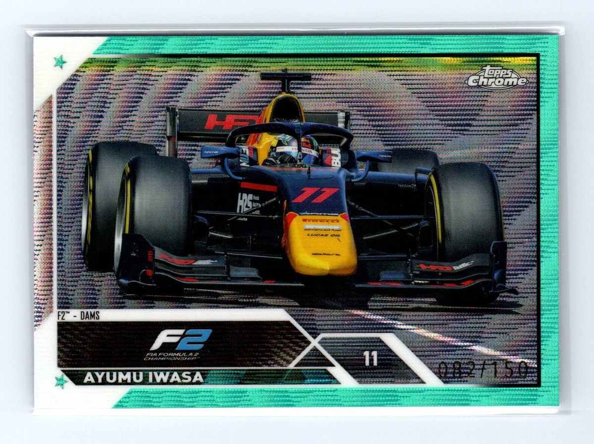 Ayumu Iwasa 2023 Topps Chrome Formula 1 #CAC-AI Autographs Price Guide