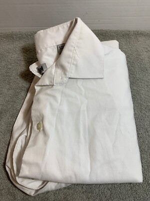 Kenneth Cole Unlisted Men's Dress Shirt Slim Fit Solid , White, 16-16.5  32/33 | eBay