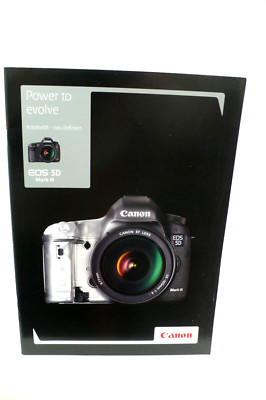 2012 CANON EOS 5 D MARK III 3 KAMERA PROSPEKT KATALOG CAMERA BROCHURE CATALOG  !