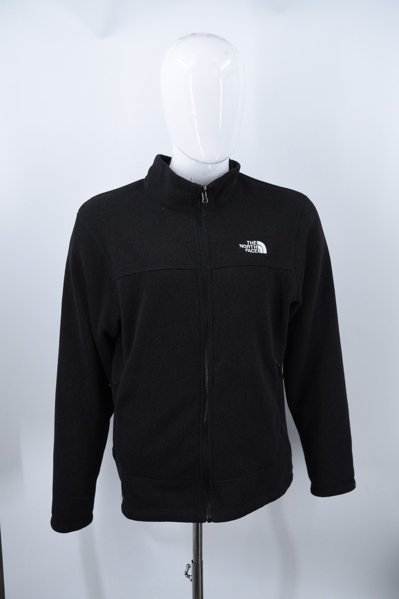 THE NORTH FACE ナイロンジャケット XXL 黒 The North Face Knit Fleece Full Zip NF0A2RF2 721332 Black Jacket