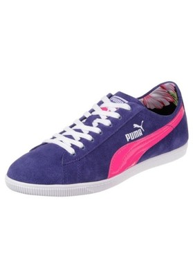 Puma Sneaker Glyde Lo Tropicalia Wn´s NEU Gr.37 Lila/Pink Leder Damen Schuhe UK4