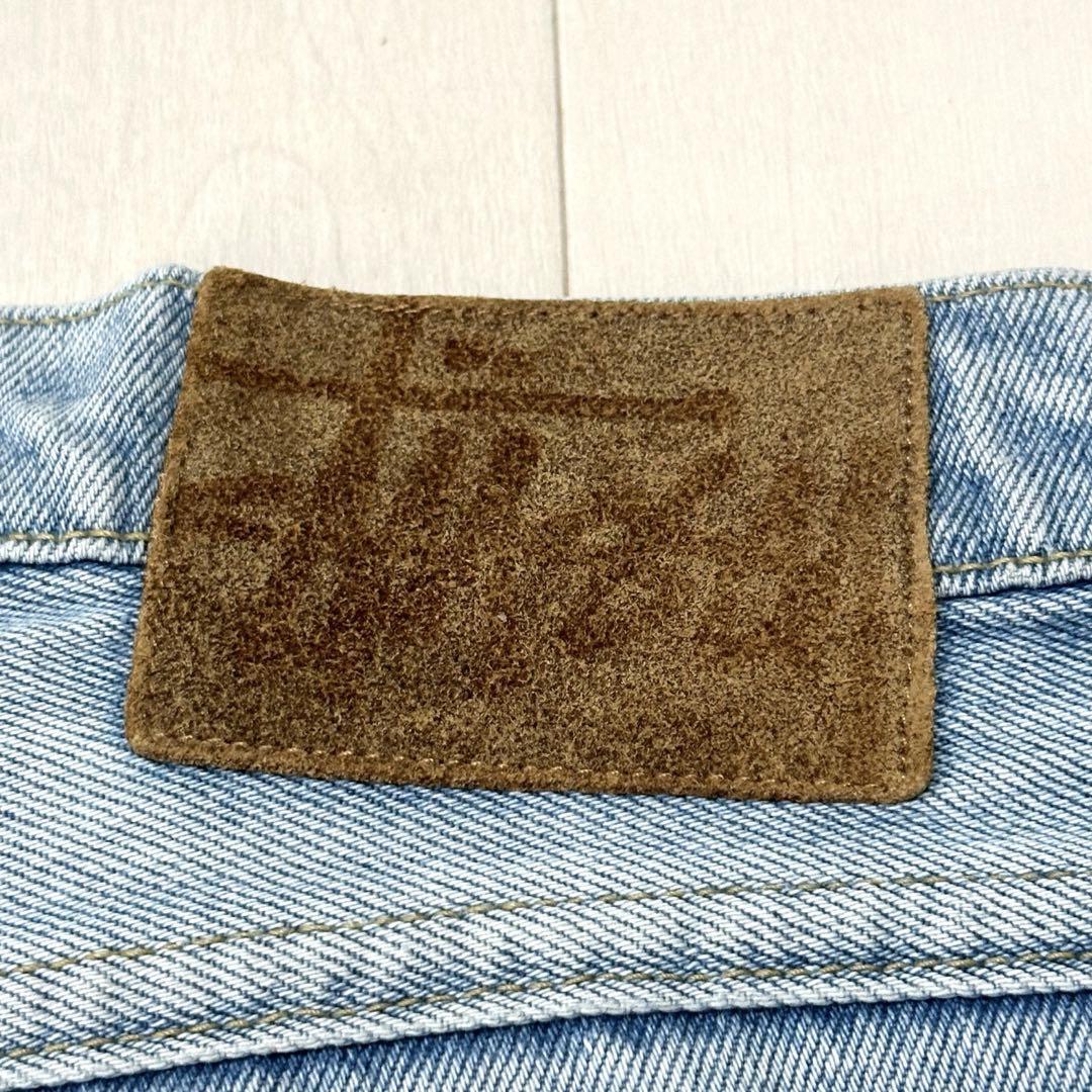 Stussy Vintage Denim Pants 34R 80s 90s Made in USA Rare Big Stussy Vintage Denim Pants 34R 80s 90s Made in USA Rare Big