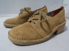 VTG 90s Y2K Rampage Legend Square Toe Leather Chunky Block Heel Lace Up Oxford