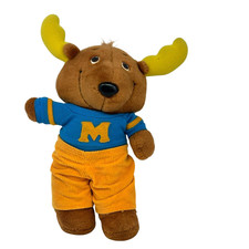 MONTGOMERY MOOSE Get Along Gang Tomy 1984 Vintage 13" Plush American Greetings