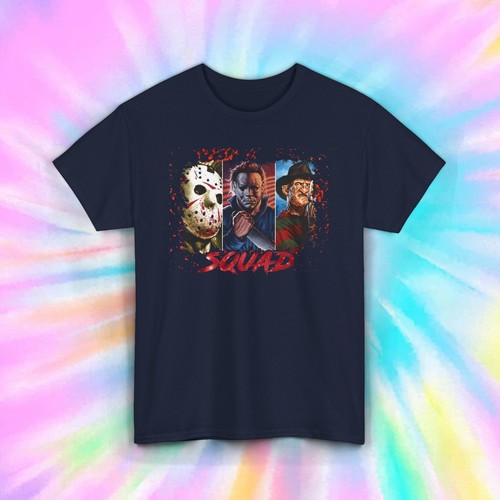 Horror Squad T-Shirt | Jason Freddy Michael Tee | Halloween Geschenk S-5XL - Bild 8 von 8