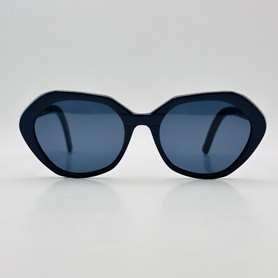 IC Berlin Sunglasses Women Square Blue Gold Oversize XL Mod. Luisa New
