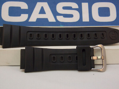 Casio Watch Band DW-310, DW-330 Black Strap Watchband 300m