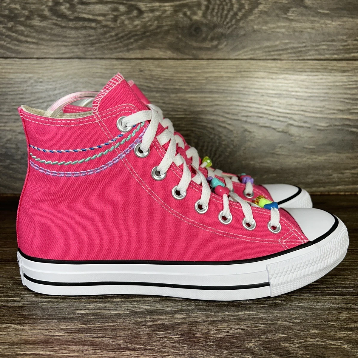 Dark pink 2025 converse womens