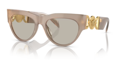 Versace VE4440U 5407/3 Opal Brown/ Light Brown Cat-Eye 