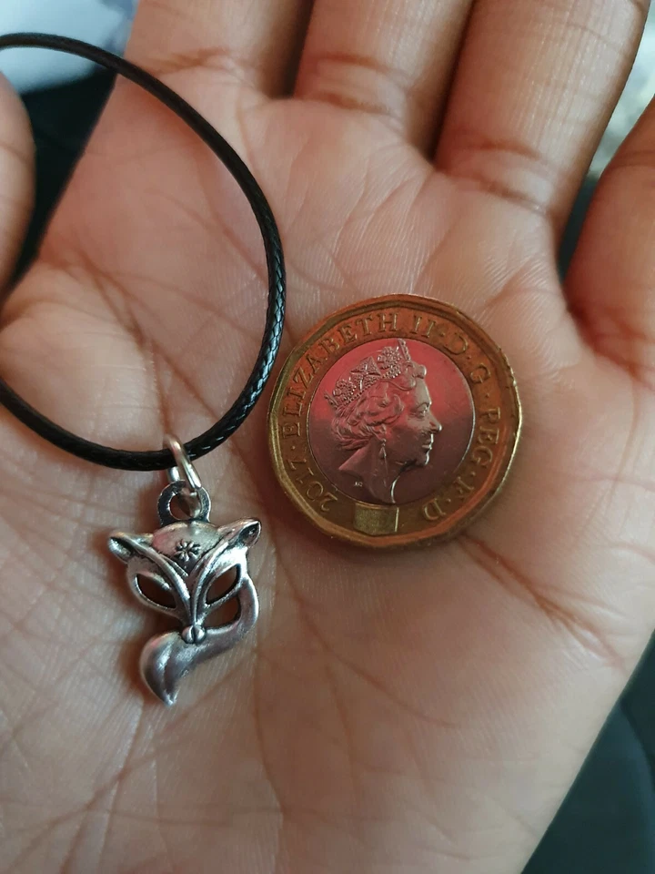 Damas Color Plateado Sexy Zorro Animal Cordón Collar Vida Silvestre Regalo Dije Foto 3 de 4