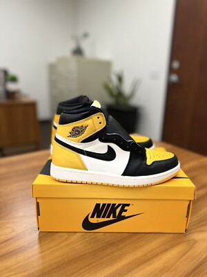 Nike Air Jordan 1 Retro High OG Taxi (55508-711) Mens Size 8 Brand