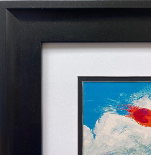 LeRoy Neiman "Jerry Rice Style B" CUSTOM FRAMED Art San Francisco 49rs Football - Picture 3 of 3