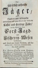1754 HEPPE, Carl von: The Self Guessing Hunter,