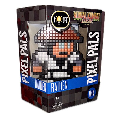 Neu Mortal Kombat Figur Pixel Pals Raiden 8Bit pdp Leuchtend lights up rare