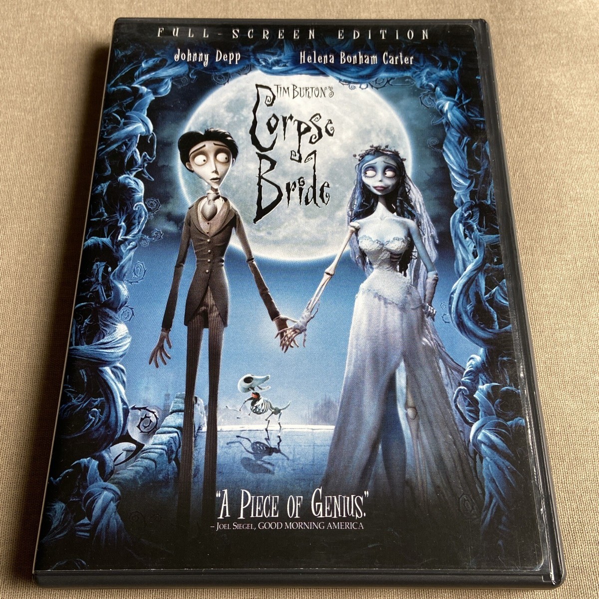 Tim Burton's Corpse Bride (DVD 2005) Halloween Musical Emily