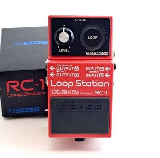 Boss RC-1 Loop Station Guitar Effects Pedal 2018 Used With Box and