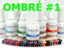 Kiara Sky Gel Nail Polish LED/UV Gel Color Part #1* OMBRÉ Gel Color