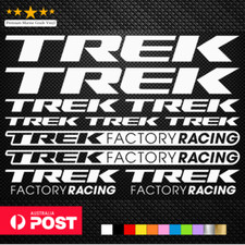 TREK - KIT Vinyl Decals Stickers Sheet Bike Frame Cycle Cycling Bicycle FACTORY