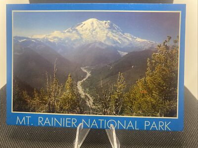Mount Rainier National Park Washington Postcard A13