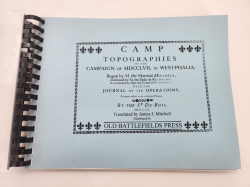 Camp Topographies of the Campaign of Mdcclvii, in Westphalia: Begun...  Du Bois - Imagen 1 de 11