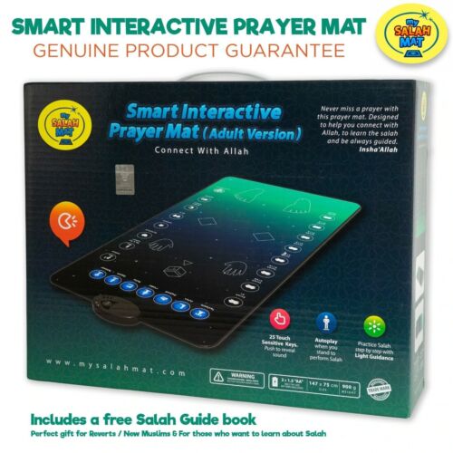 My Salah Mat - Smart Interactive Adult Revert New Muslim Prayer Mat  - Picture 1 of 7