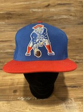 New England Patriots Mitchell  Ness Vintage Collection Snapback Hat Retro Logo