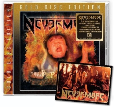 NEVERMORE   The Politics of Ecstasy (LIM.GOLD CD + BONUS*US METAL*WARREL D.)