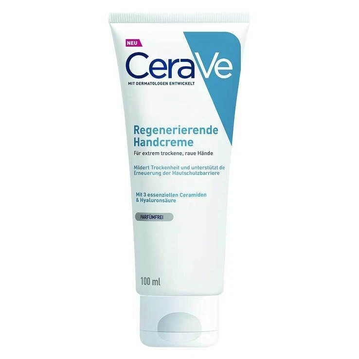3xCeraVe Crema de Manos Regeneradora 100 ml, PZN 16827457