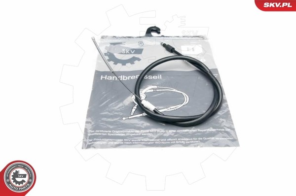 Hinten Rechts Esen SKV 25SKV024 Seilzug, Feststellbremse FüR CitroËN-image