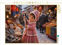 Calvendo Puzzle At The Market In Seoul | 2000 Pieces, Finished Size 35.4 × 26.4