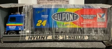 NYLINT GMC 18 WHEELER JEFF GORDAN DAMAGED BOX