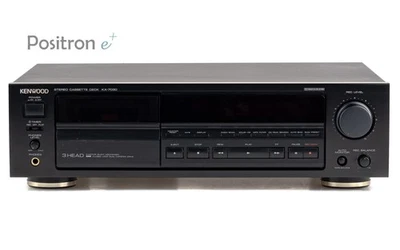 Kenwood KX-7030 3-Kopf Kassettendeck / Auto Bias / gewartet 1 Jahr Garantie [1] - Bild 1 von 4