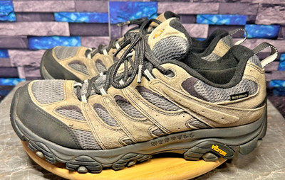 Merrell Moab 3 J035855W Men's Waterproof Hiking Shoes Granite Gray Size 11.5W