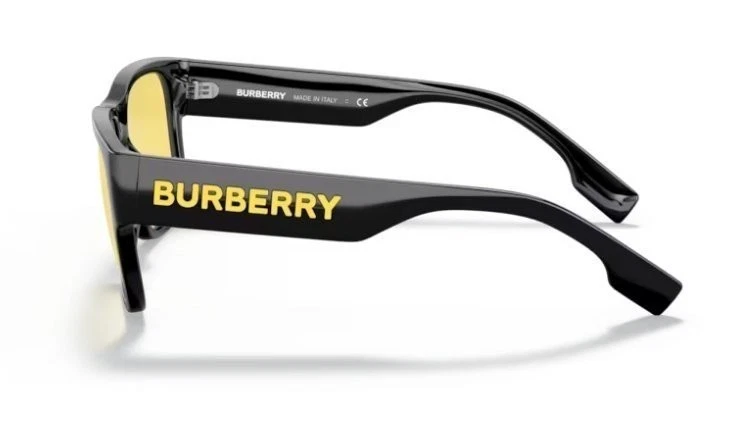 Gafas de sol Burberry Be4358 300185 57 mm Knight negro amarillo Foto 2 de 4