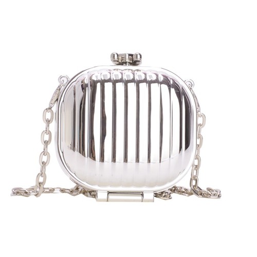 Mini Single Shoulder Bag Golden Silver Lipstick Storage Bag Girls - Picture 16 of 16