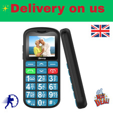 Big Button Mobile Phone for Elderly Senior Easy to Use SIM Free Unlocked SOS UK