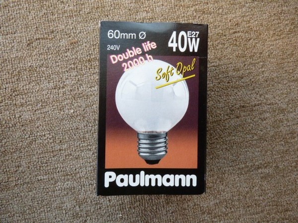 Paulmann Globelampe E27, D60Mm, 40W, Opalweiß, Double Life, 123.41-image