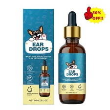 .Dog Ear Care Drops, Ear Drops Maintains A Healthy Pet Ear Environment NEW