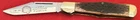 Vintage Queen Knife Large Jig Bone Coke Bottle Folding Knife, 1991